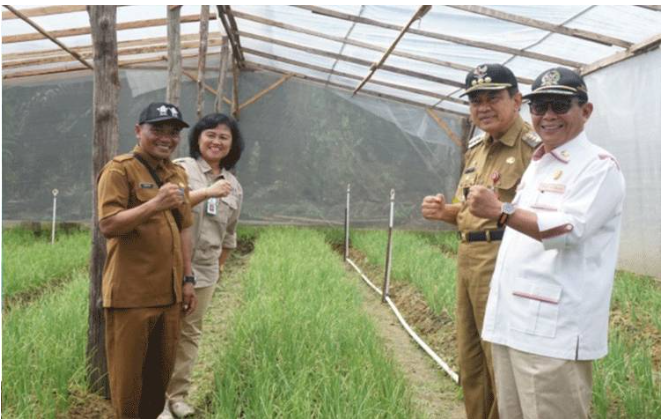 Dukung Budidaya Bawang Merah, Pj Bupati Kobar Harapkan Dapat Bantu Penuhi Kebutuhan Daerah